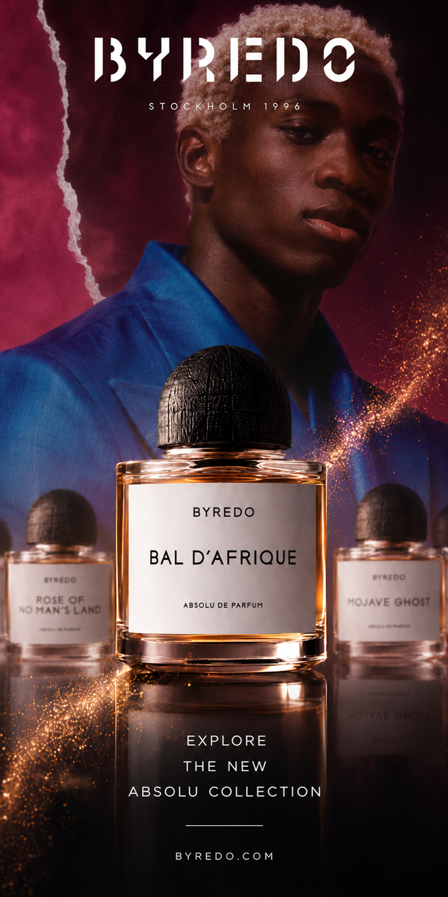 Advertisement - Byredo Absolu Collection